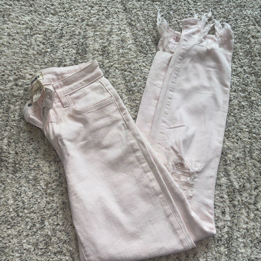 L'AGENCE Soft Pink Denim